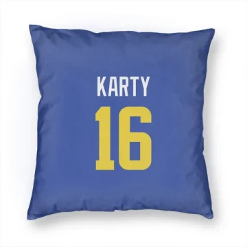 Joshua Karty Los Angeles Rams  Pillow Cover (18 X 18) - Royal