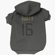 Joshua Karty Los Angeles Rams  Service Dog & Cat Pet Hoodie - Black