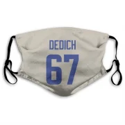 Justin Dedich Los Angeles Rams   Bone Face Mask