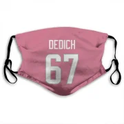 Justin Dedich Los Angeles Rams  Face Mask - Pink