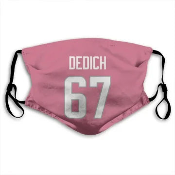 Justin Dedich Los Angeles Rams  Face Mask - Pink