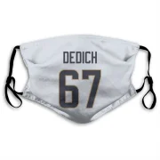 Justin Dedich Los Angeles Rams  Face Mask - White