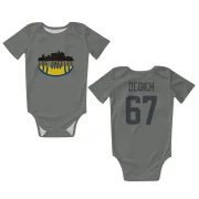 Justin Dedich Los Angeles Rams  Infant & Newborn Bodysuit - Gray