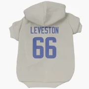 KT Leveston Los Angeles Rams   Bone Dog & Cat Pet Hoodie