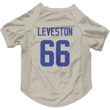 KT Leveston Los Angeles Rams   Bone Dog & Cat Pet Jersey