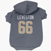 KT Leveston Los Angeles Rams  Dog & Cat Pet Hoodie - Navy