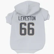 KT Leveston Los Angeles Rams  Dog & Cat Pet Hoodie - White