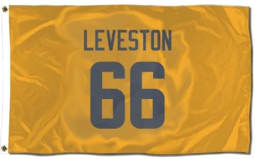 KT Leveston Los Angeles Rams  Flag (3 X 5) - Gold