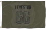 KT Leveston Los Angeles Rams  Flag (3 X 5) - Olive