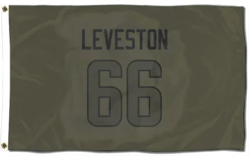 KT Leveston Los Angeles Rams  Flag (3 X 5) - Olive