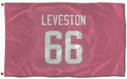 KT Leveston Los Angeles Rams  Flag (3 X 5) - Pink