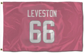 KT Leveston Los Angeles Rams  Flag (3 X 5) - Pink