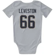 KT Leveston Los Angeles Rams  Infant & Newborn Bodysuit - White