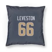 KT Leveston Los Angeles Rams  Pillow Cover (18 X 18) - Navy