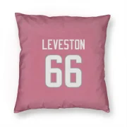 KT Leveston Los Angeles Rams  Pillow Cover (18 X 18) - Pink