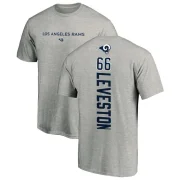 KT Leveston Men's Los Angeles Rams Backer T-Shirt - Ash