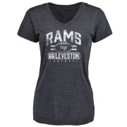 KT Leveston Women's Los Angeles Rams Flanker T-Shirt - Navy