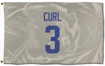 Kamren Curl Los Angeles Rams   Bone Flag (3 X 5)