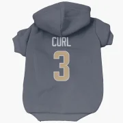 Kamren Curl Los Angeles Rams  Dog & Cat Pet Hoodie - Navy