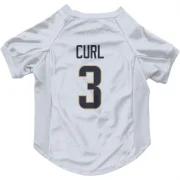 Kamren Curl Los Angeles Rams  Dog & Cat Pet Jersey - White