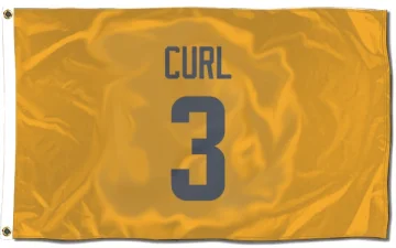 Kamren Curl Los Angeles Rams  Flag (3 X 5) - Gold