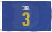 Kamren Curl Los Angeles Rams  Flag (3 X 5) - Royal