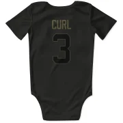 Kamren Curl Los Angeles Rams  Service Infant & Newborn Bodysuit - Black