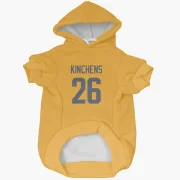 Kamren Kinchens Los Angeles Rams  Dog & Cat Pet Hoodie - Gold