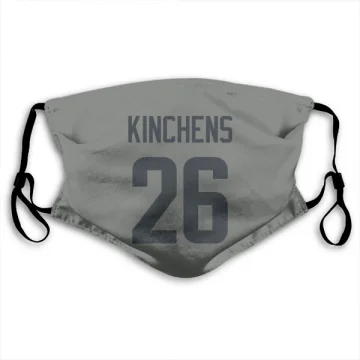 Kamren Kinchens Los Angeles Rams  Face Mask - Gray