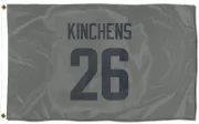 Kamren Kinchens Los Angeles Rams  Flag (3 X 5) - Gray