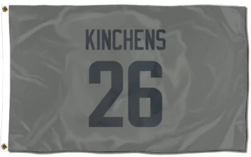 Kamren Kinchens Los Angeles Rams  Flag (3 X 5) - Gray