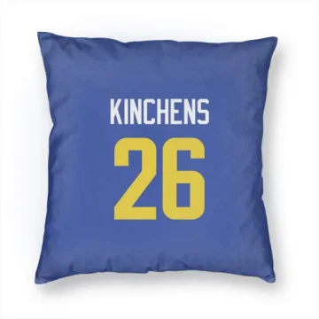 Kamren Kinchens Los Angeles Rams  Pillow Cover (18 X 18) - Royal