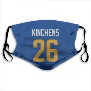 Kamren Kinchens Los Angeles Rams   Royal  Face Mask - Gold