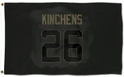 Kamren Kinchens Los Angeles Rams  Service Flag (3 X 5) - Black