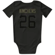 Kamren Kinchens Los Angeles Rams  Service Infant & Newborn Bodysuit - Black