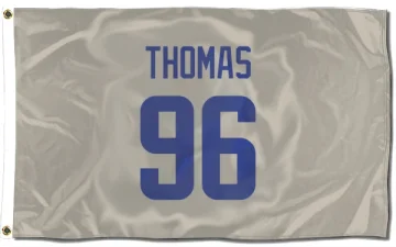 Keir Thomas Los Angeles Rams   Bone Flag (3 X 5)