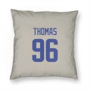 Keir Thomas Los Angeles Rams   Bone Pillow Cover (18 X 18)