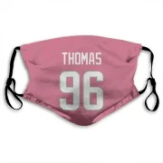 Keir Thomas Los Angeles Rams  Face Mask - Pink