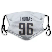 Keir Thomas Los Angeles Rams  Face Mask - White