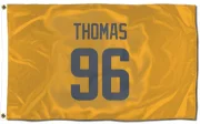 Keir Thomas Los Angeles Rams  Flag (3 X 5) - Gold