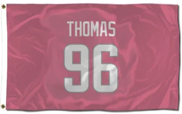 Keir Thomas Los Angeles Rams  Flag (3 X 5) - Pink