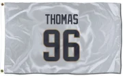 Keir Thomas Los Angeles Rams  Flag (3 X 5) - White