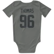 Keir Thomas Los Angeles Rams  Infant & Newborn Bodysuit  - Gray