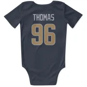 Keir Thomas Los Angeles Rams  Infant & Newborn Bodysuit  - Navy