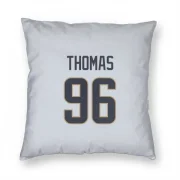 Keir Thomas Los Angeles Rams  Pillow Cover (18 X 18) - White