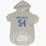 Kelechi Anyalebechi Los Angeles Rams   Bone Dog & Cat Pet Hoodie