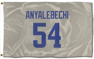 Kelechi Anyalebechi Los Angeles Rams   Bone Flag (3 X 5)