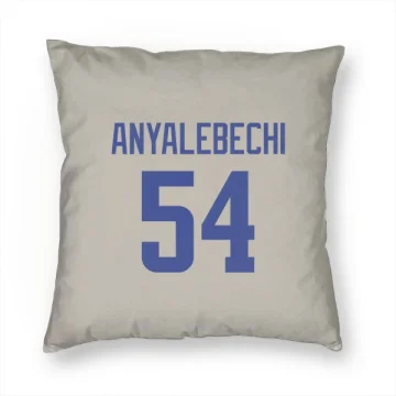 Kelechi Anyalebechi Los Angeles Rams   Bone Pillow Cover (18 X 18)