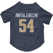 Kelechi Anyalebechi Los Angeles Rams  Dog & Cat Pet Jersey - Navy