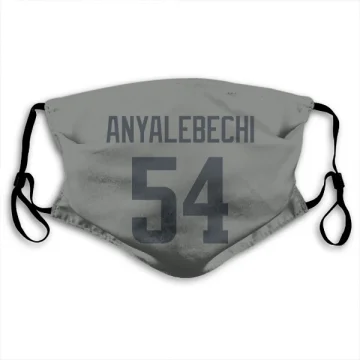 Kelechi Anyalebechi Los Angeles Rams  Face Mask - Gray